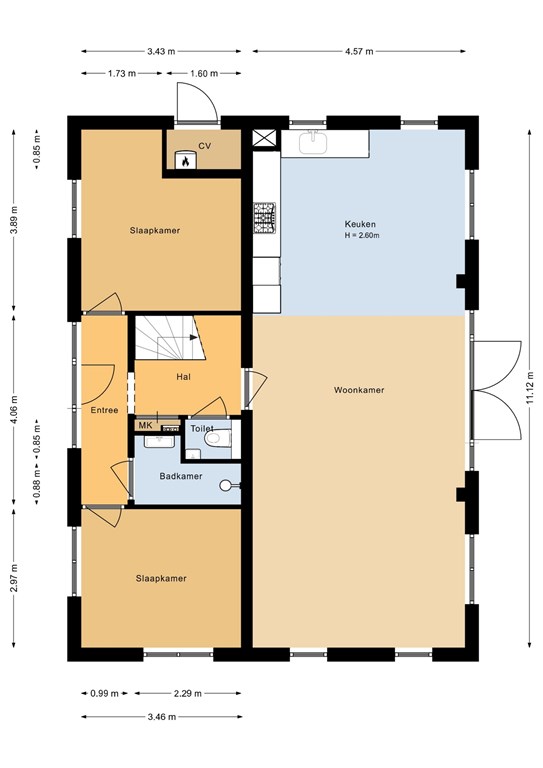 mediumsize floorplan